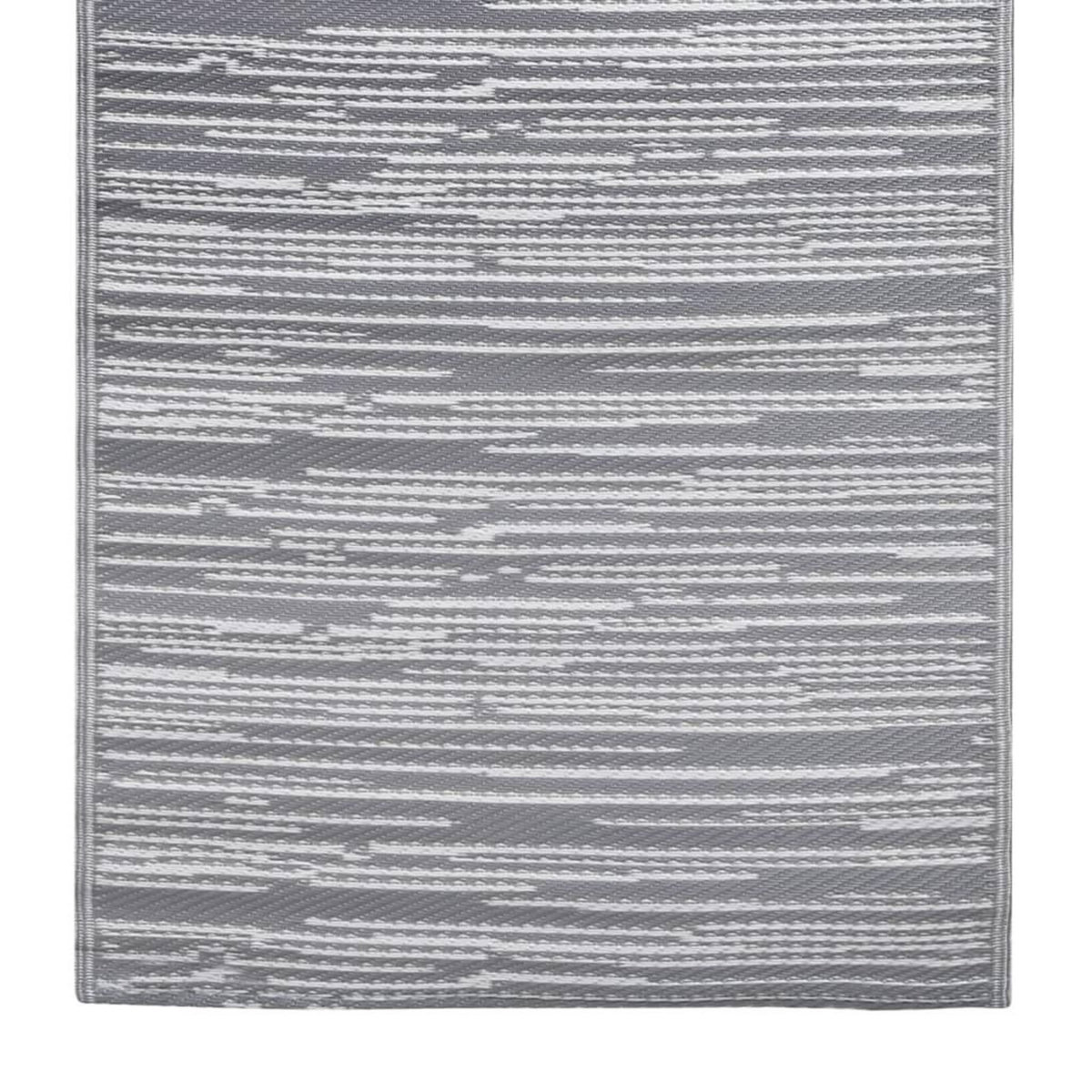 VIDAXL Tapis d'exterieur ARAKIL Gris 190x290 cm PP