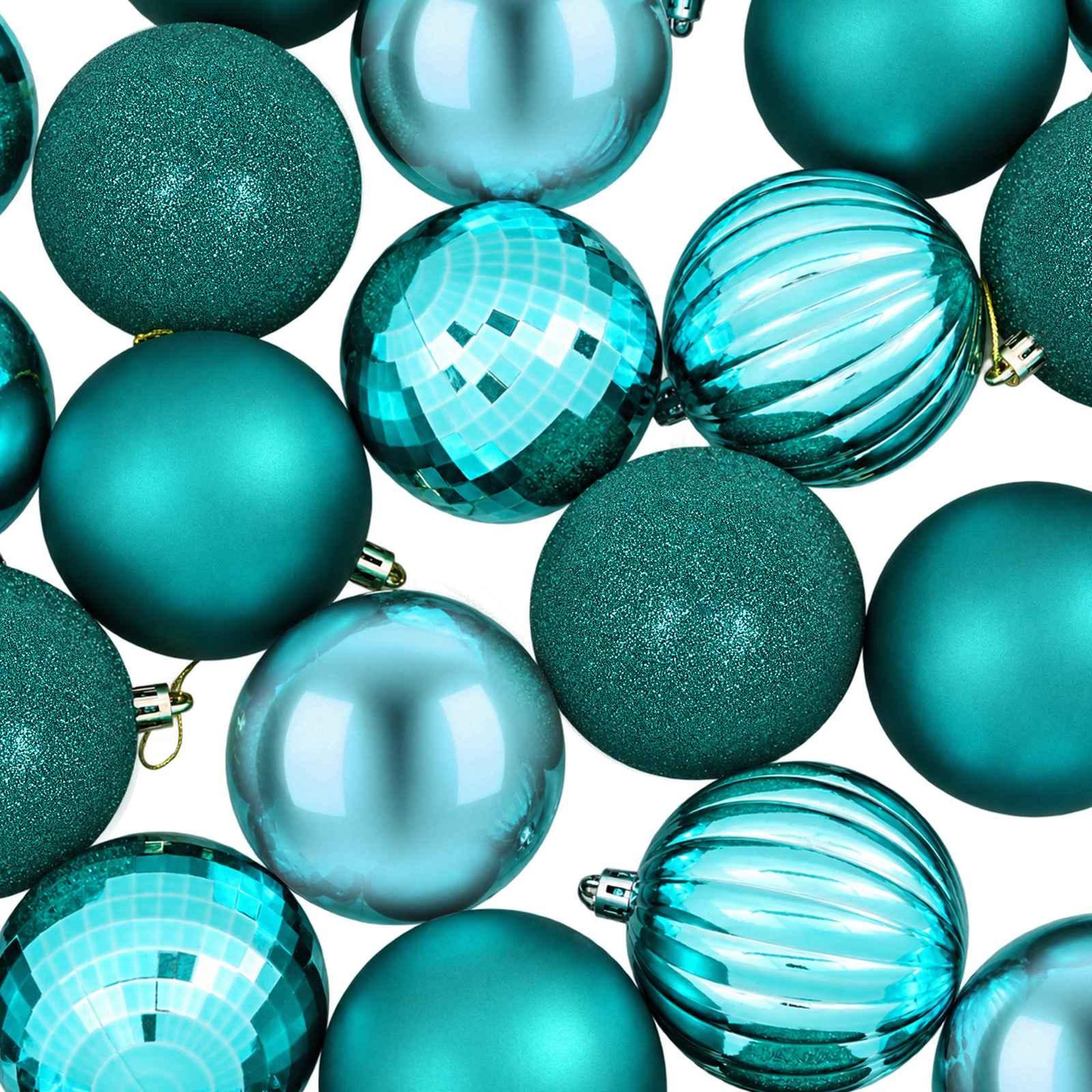 Voir la diapositive 6 : VIDAXL Ensemble de boules de Noël 50 pc Vert Diam. 8 cm Polystyrene