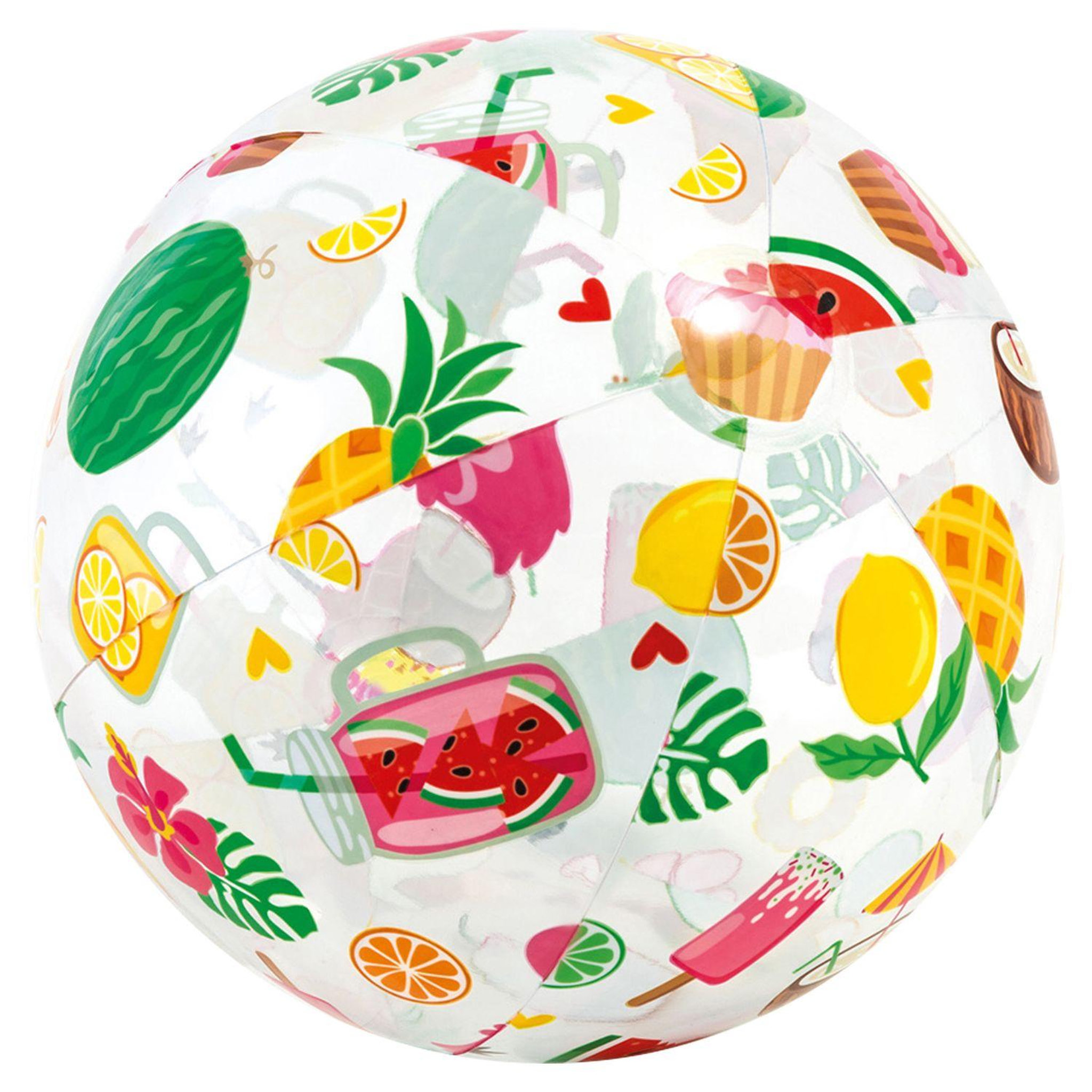 Voir la diapositive 3 : INTEX Ballon gonflable de plage 51 cm