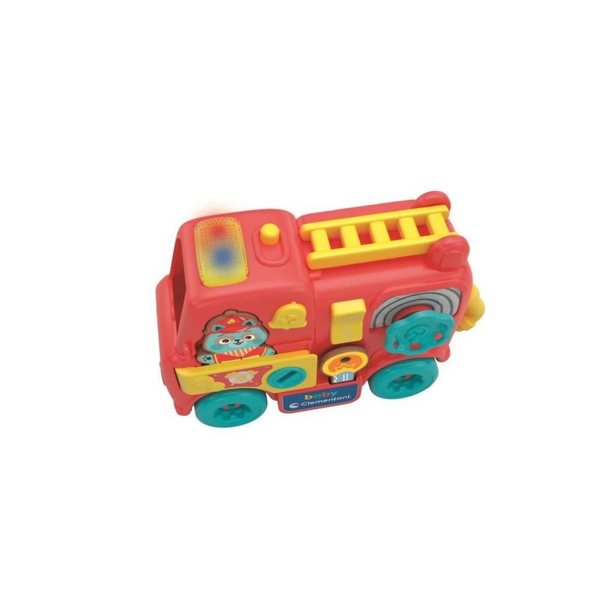 Voir la diapositive 4 : CLEMENTONI CLEMENTONI - Le camion de pompiers - Montessori