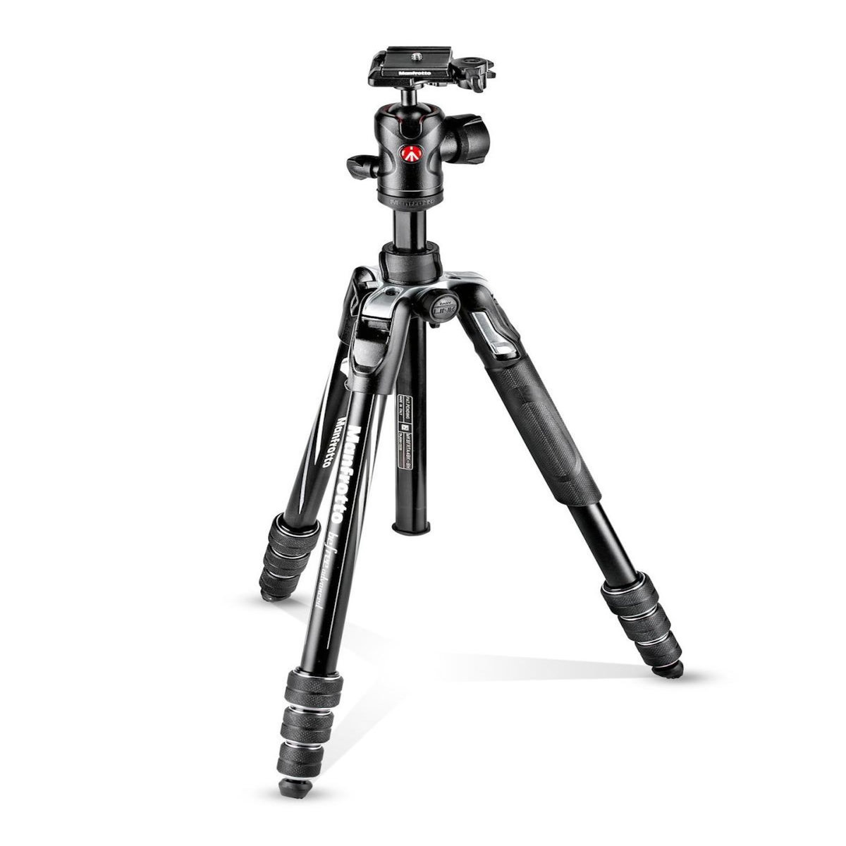 MANFROTTO Manfrotto MKBFRTA4BK-BH trépied 3 pieds Noir, Argent