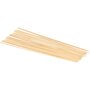  100 pique a brochette en bois bambou barbecue