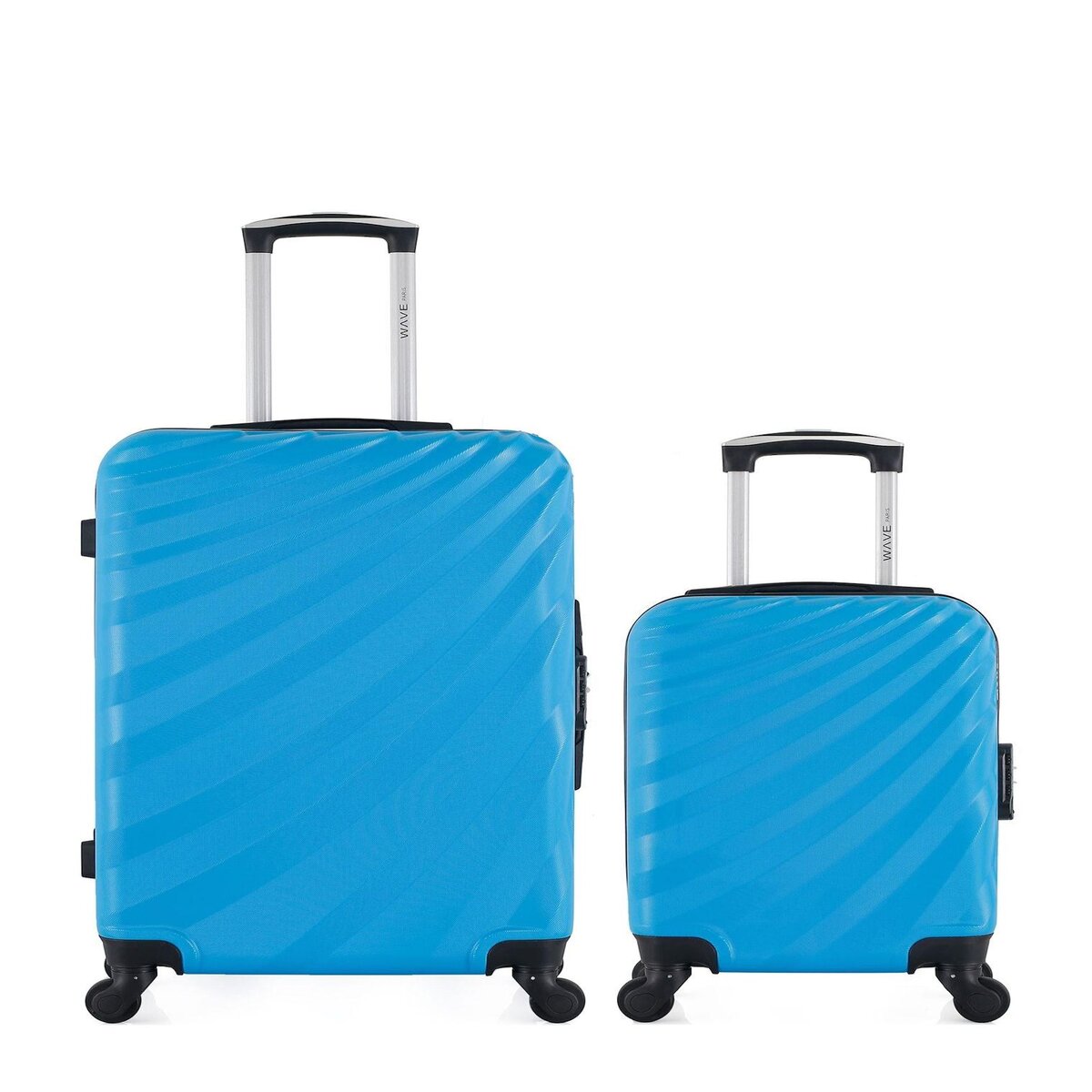 WAVE PARIS WAVE PARIS - Lot de 2 - Valise weekend et valise cabine XXS DANUBE