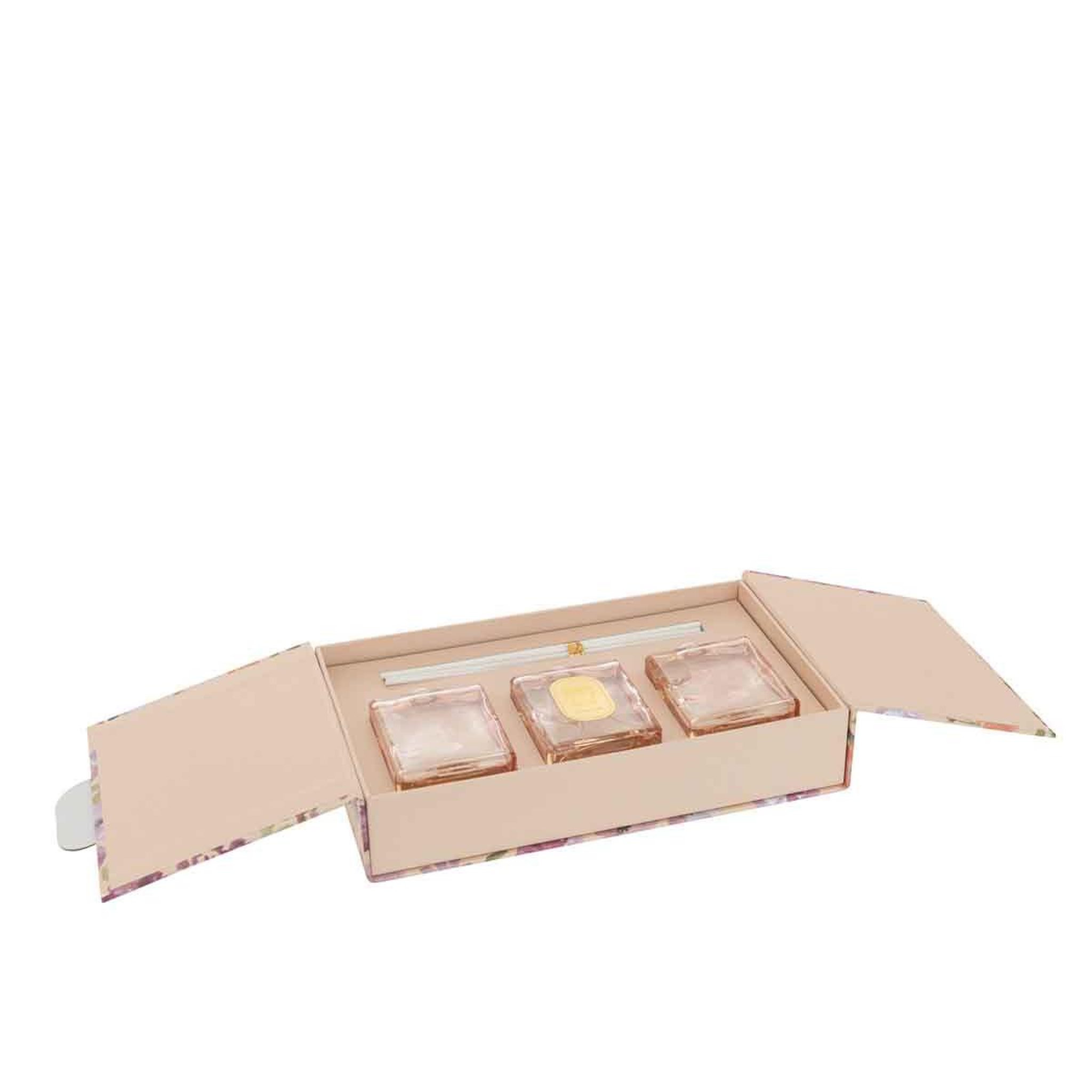 Voir la diapositive 2 : J-LINE Coffret 3 Diffuseurs de Parfum  Happiness Blooms  22cm Rainbow Reef