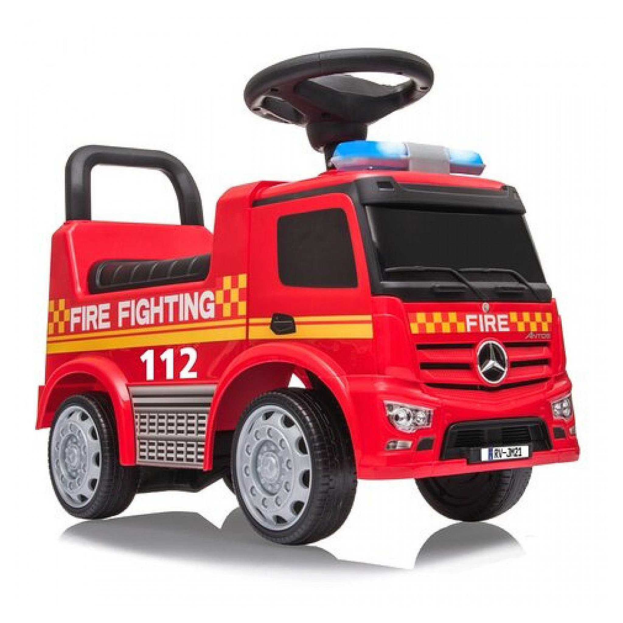 Voir la diapositive 2 : Jamara Push-car mercedes-benz antos pompier