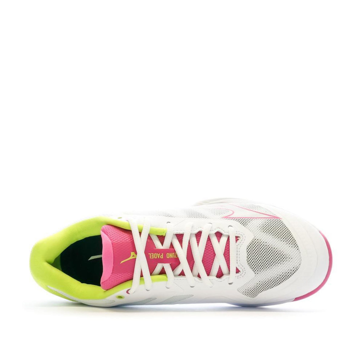 Mizuno Chaussures de Padel Blanche Femme MizunoWave Exceed Light