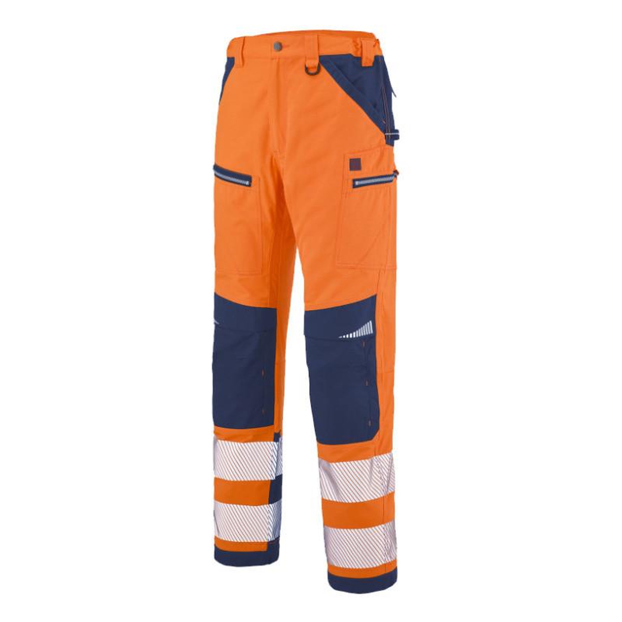 LAFONT Pantalon homme SPANNER HV orange bleu marine T4 XL LAFONT 1ATHHV 6 404 4 XL