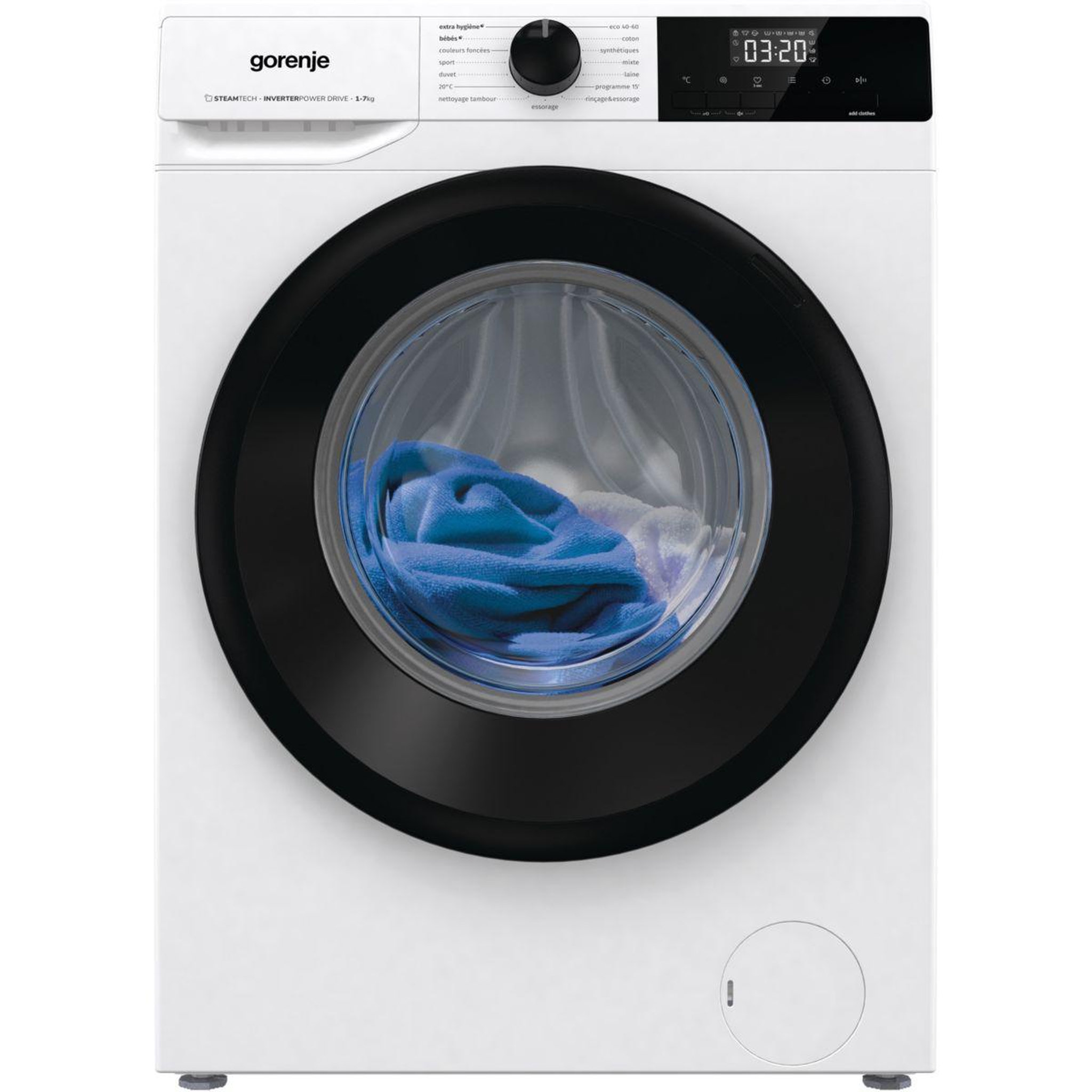 Voir la diapositive 1 : GORENJE Lave linge compact wnhei74sas/fr