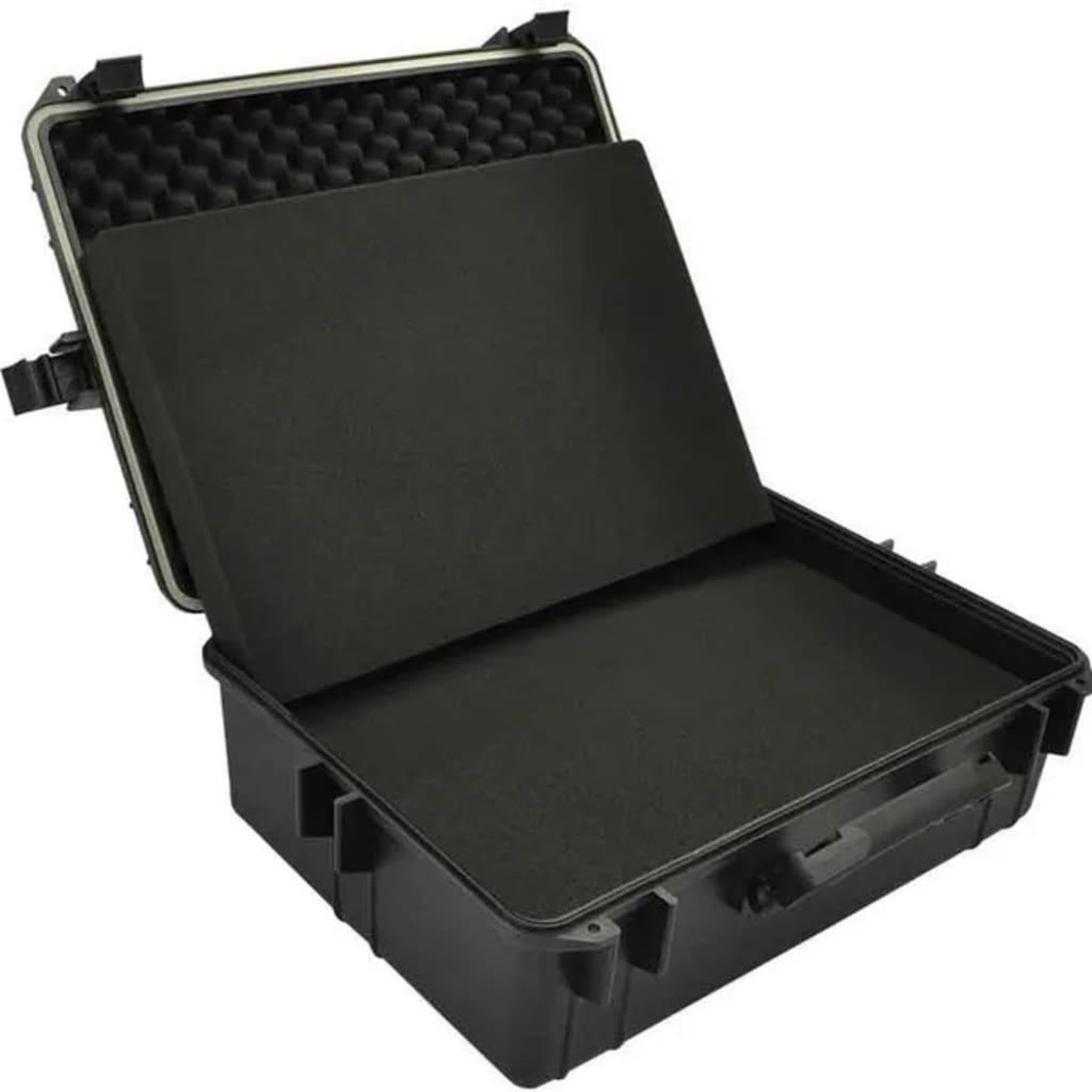 Voir la diapositive 5 : VIDAXL Mallette de transport robuste noir avec mousse 35 litres