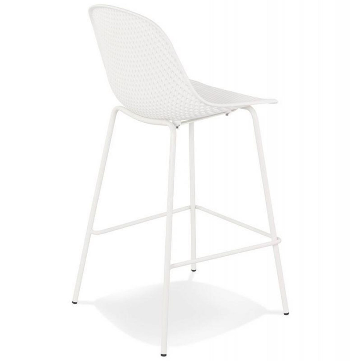 Paris Prix Tabouret de Bar Design  Braddock  96cm Blanc