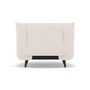 Voir la diapositive 5 : BEST MOBILIER Lumi - banquette convertible clic-clac 1 place en velours côtelé