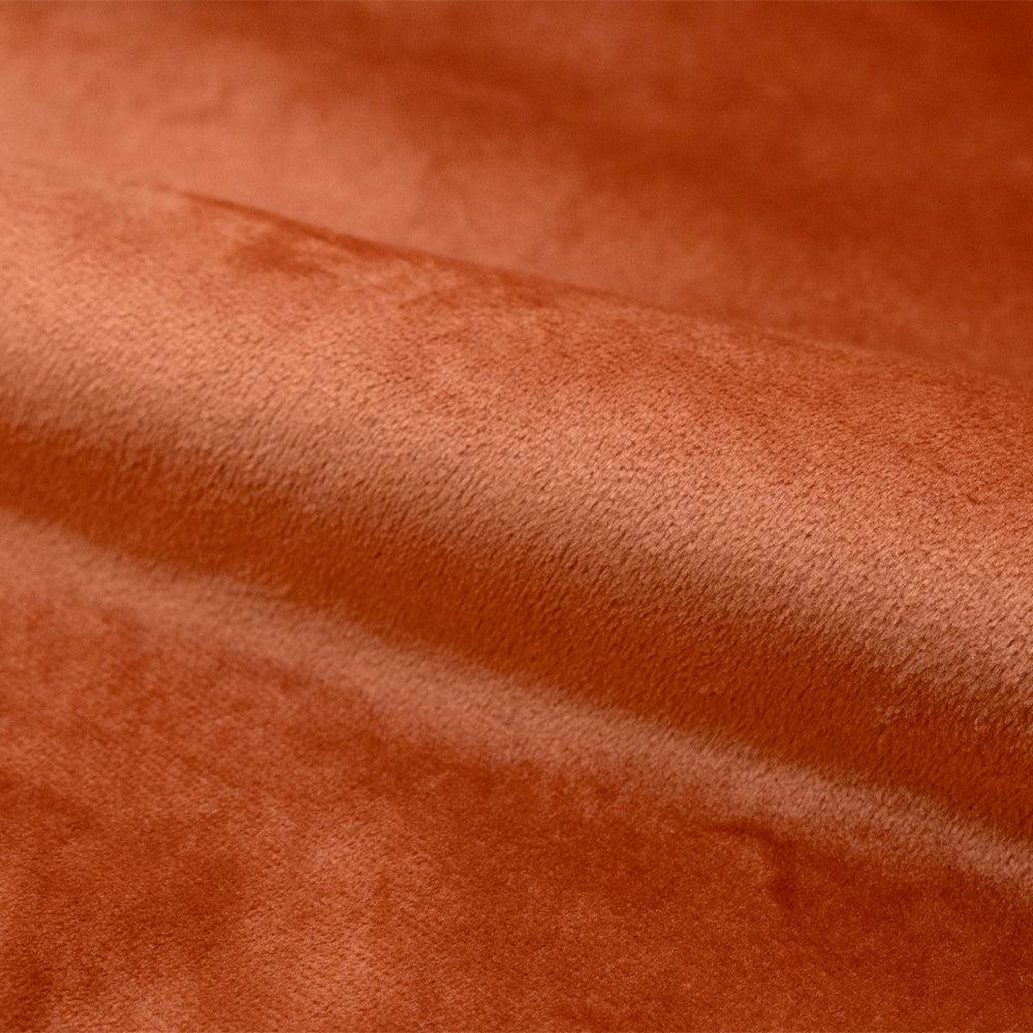 Voir la diapositive 3 : MAISON PAVANE Lot de 2 chaises de bar 75 cm en velours orange-marquise