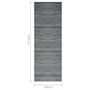Voir la diapositive 6 : VIDAXL Tapis d'exterieur Anthracite 80x250 cm PP