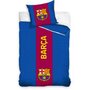 Home Football Déco - Parure de lit coton Enfant FC Barcelone Barça - Housse de Couette 140x200 cm Taie 65x65 cm