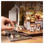 Voir la diapositive 6 : ROBOTIME Maquette Coffee Shop No 17