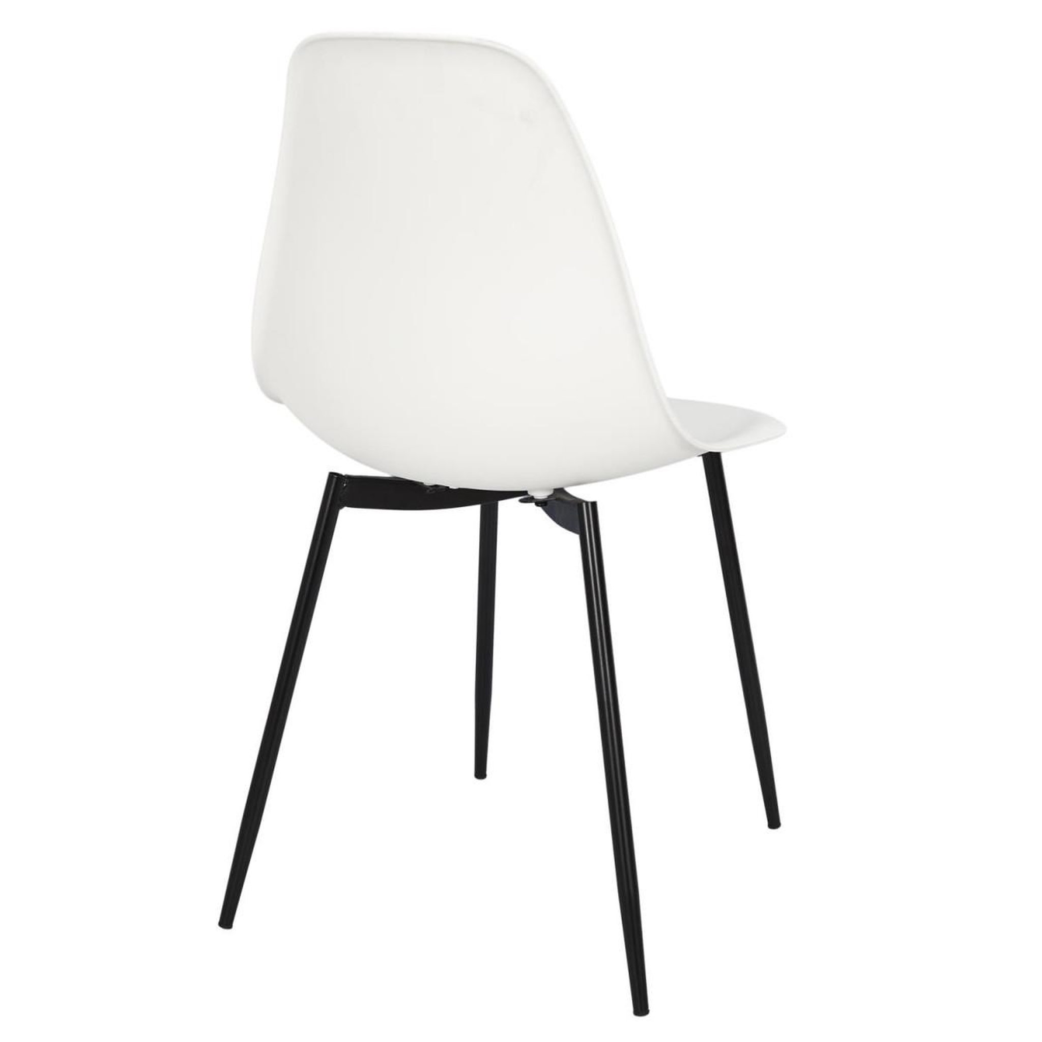 Voir la diapositive 6 : The Home Deco Factory Lot de 6 chaises  gustav  87cm blanc