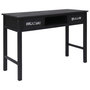 Voir la diapositive 1 : VIDAXL Table console Noir 110x45x76 cm Bois