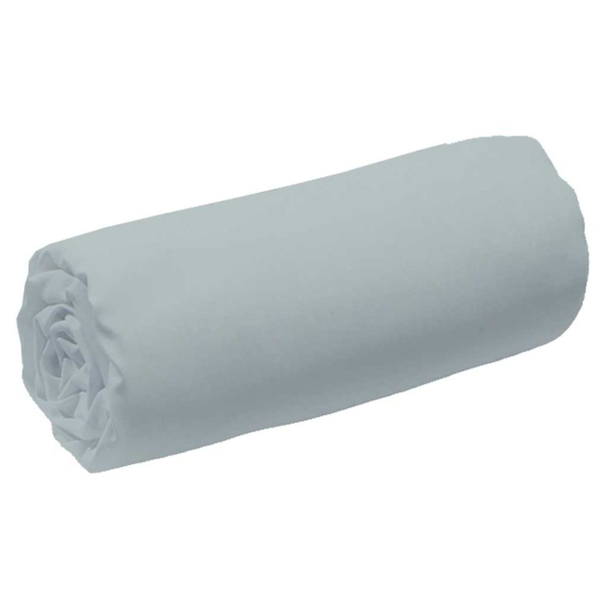 Voir la diapositive 1 : Drap housse uni en coton 65 fils 