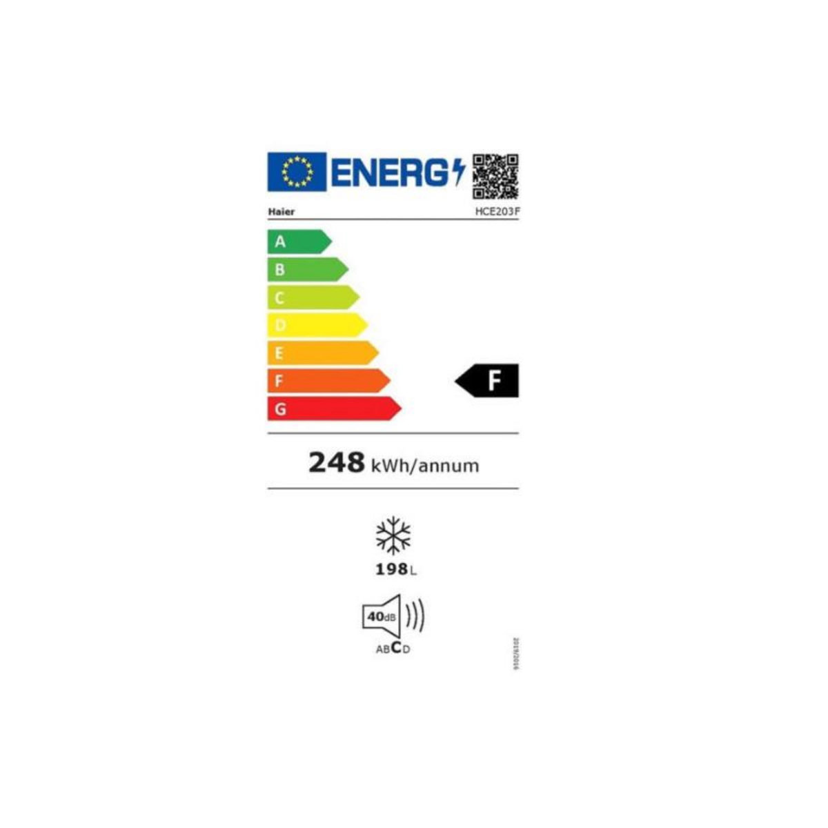 HAIER Congélateur coffre 94cm 198l - hce203f