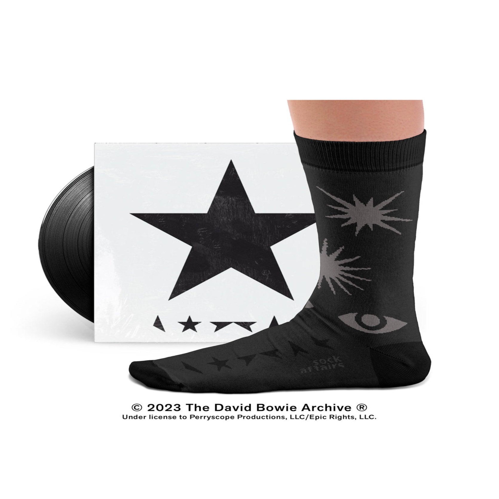 Voir la diapositive 3 : SOCK AFFAIRS Chaussettes david bowie, blackstar ☆