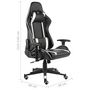 Voir la diapositive 6 : VIDAXL Chaise de jeu pivotante Blanc PVC