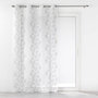 Voir la diapositive 1 : Paris Prix Rideau Voilage à Œillets  Brodé Edenia  140x240cm Gris