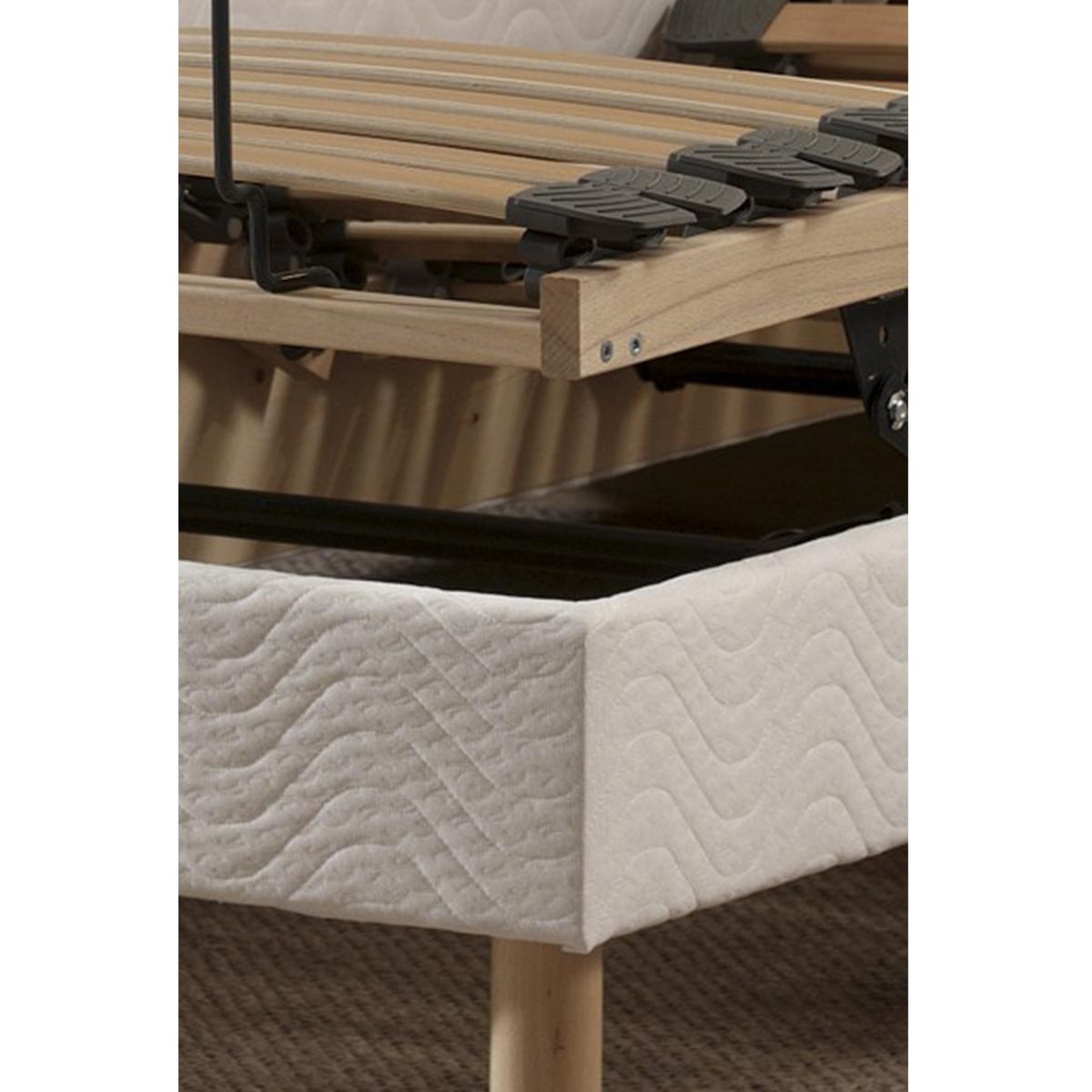 Voir la diapositive 4 : PRESTIGE Collection Lit relaxation électrique TPR mousse mémoire 180x200 cm MEMORYFLEX