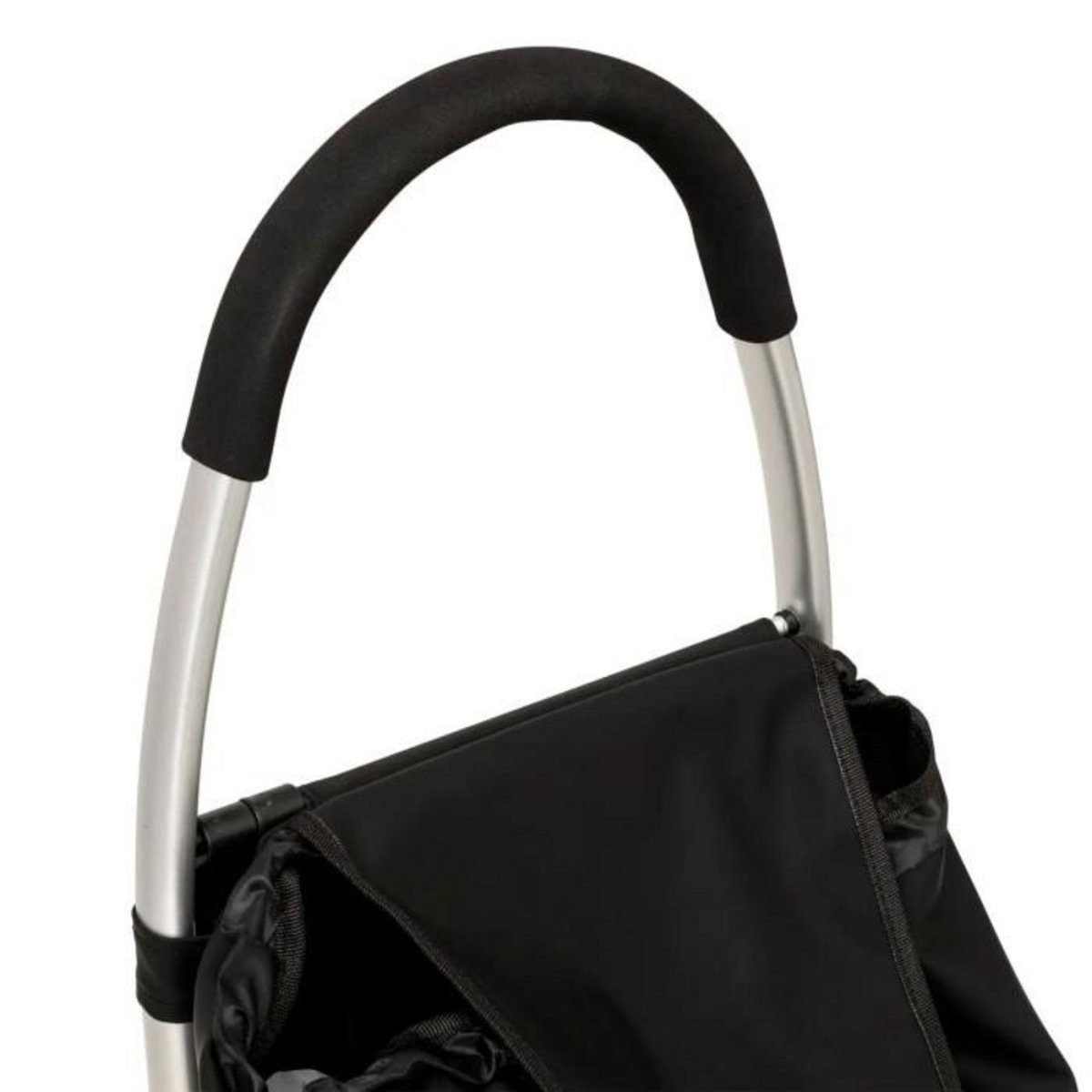 FIVE Chariot de Marché Pliable  Tout Terrain  46L Noir