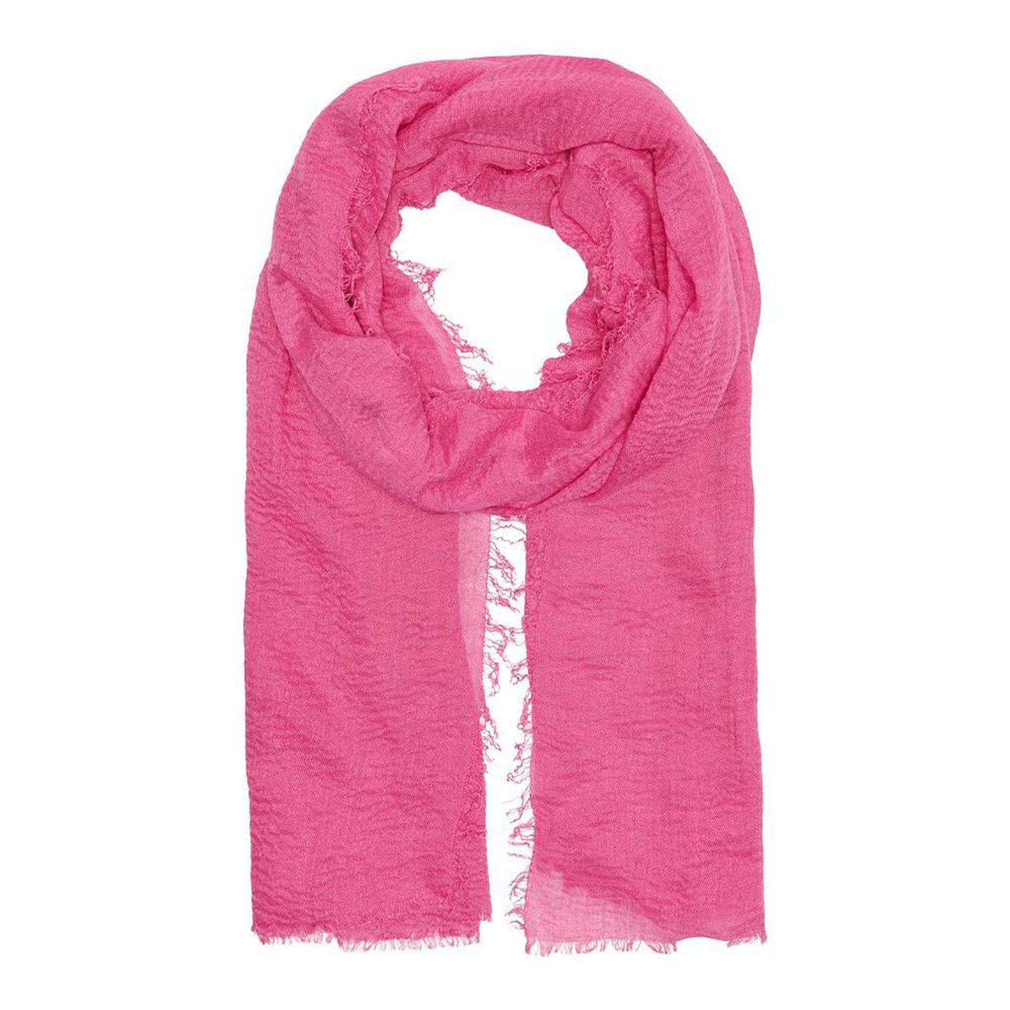 Only Foulard Rose Fushia Femme Only Fluffa. Coloris disponibles : Rose