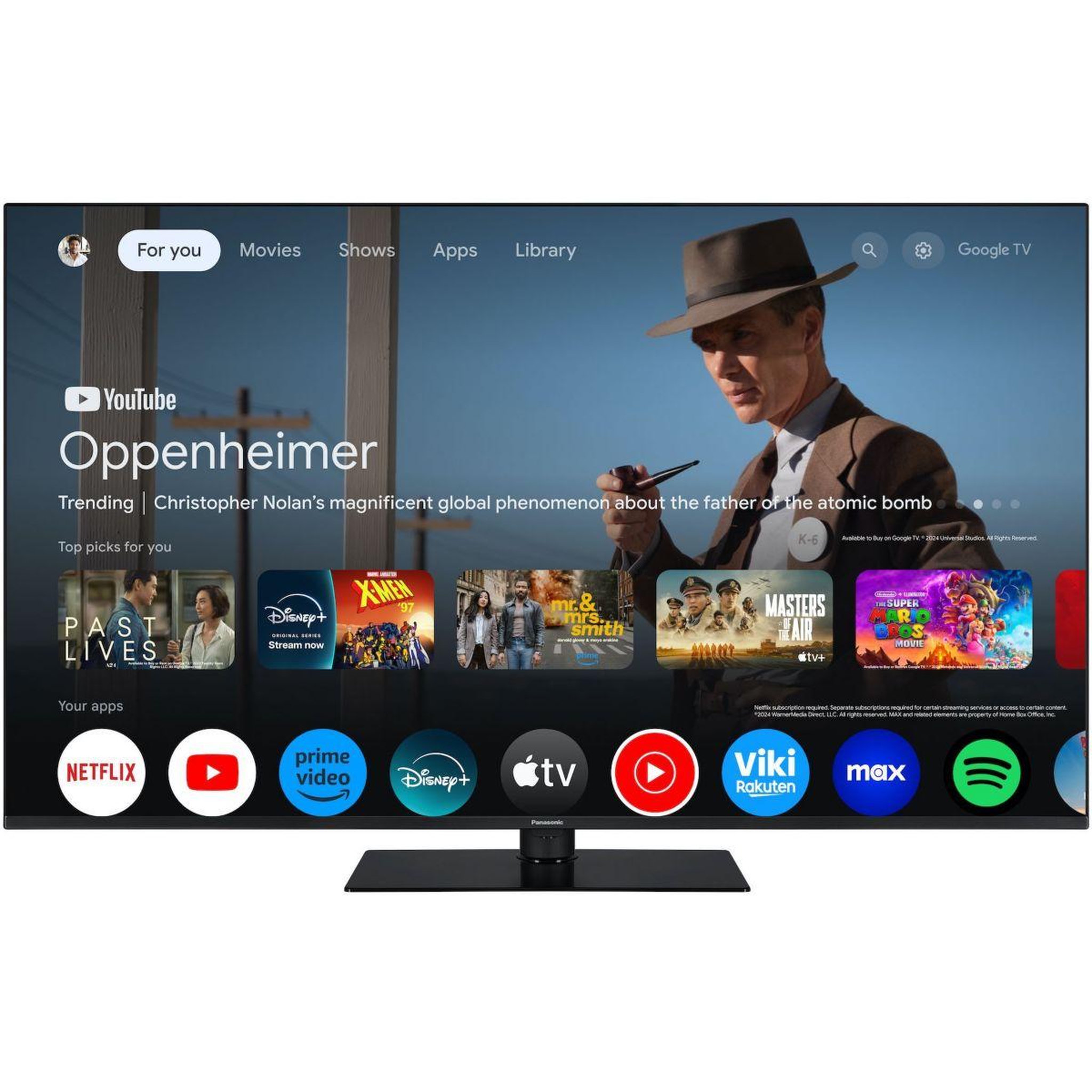 Voir la diapositive 1 : PANASONIC TV LED TN-55W70AEZ