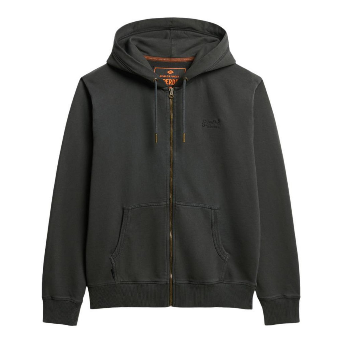 SUPERDRY Sweat Zippé e Homme Superdry Essential Washed Ziphood