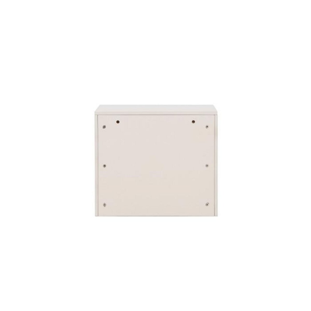 Paris Prix Table de Chevet 2 Tiroirs  Nice  52cm Beige