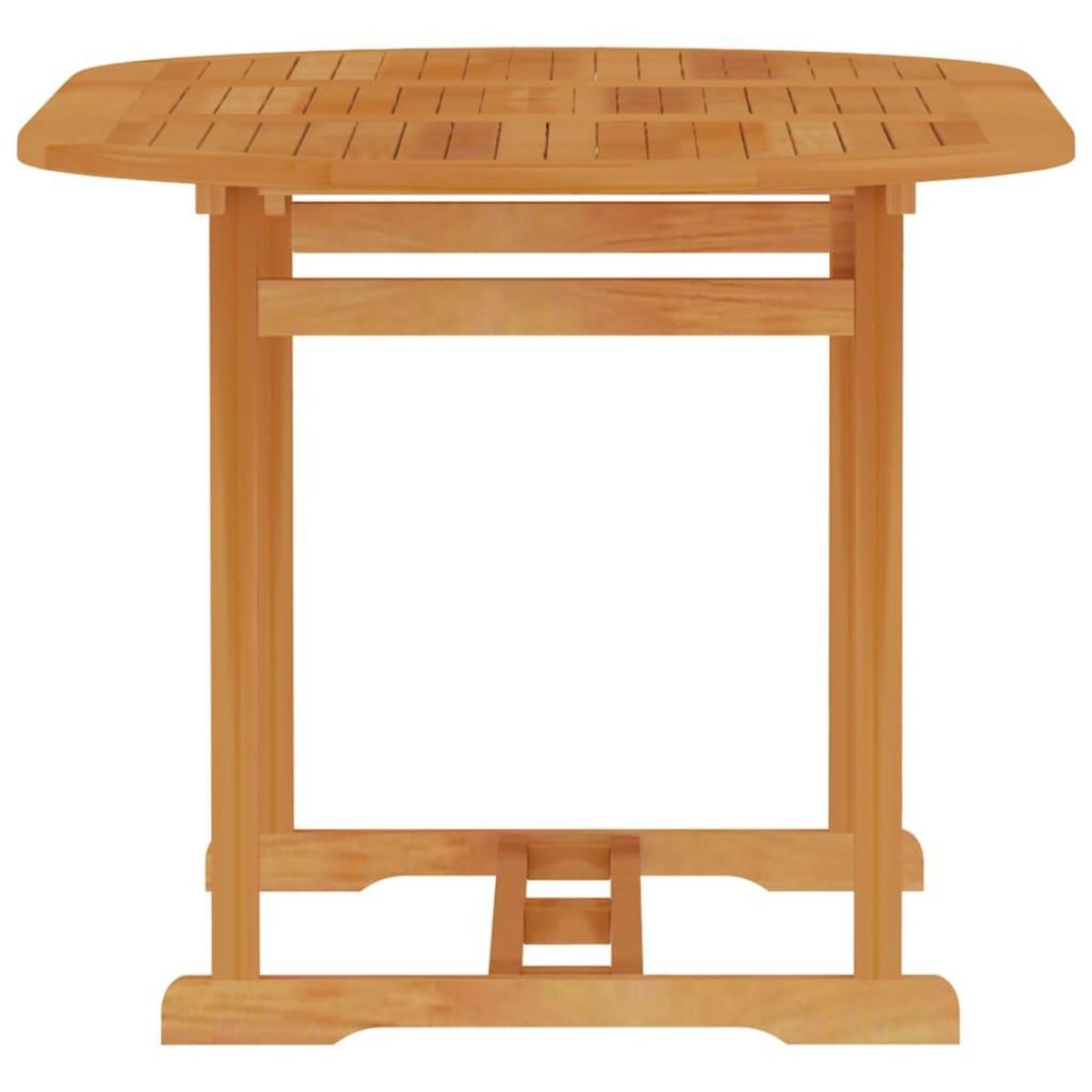 VIDAXL Table de jardin 150x90x75 cm Bois de teck massif