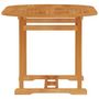 Voir la diapositive 3 : VIDAXL Table de jardin 150x90x75 cm Bois de teck massif