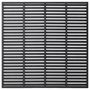 Voir la diapositive 2 : VIDAXL Cloture a persiennes WPC 180x180 cm gris
