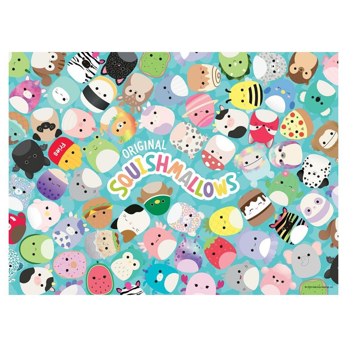 RAVENSBURGER Puzzle 200 p xxl - une journée avec squishmallows