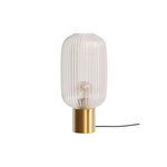 Rendez vous déco Lampe à poser en verre cannelé-Lou