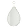 Voir la diapositive 1 : Paris Prix Miroir Mural Design  Drop  53cm Blanc