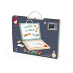 JANOD Table d activité en bois Janod Écriture Ardoise 4 en 1