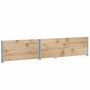 Voir la diapositive 6 : VIDAXL Colliers de palette 2 pcs 120x80 cm bois de pin solide