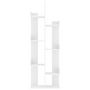 Voir la diapositive 5 : VIDAXL Bibliotheque Blanc 48x25,5x140 cm Bois d'ingenierie