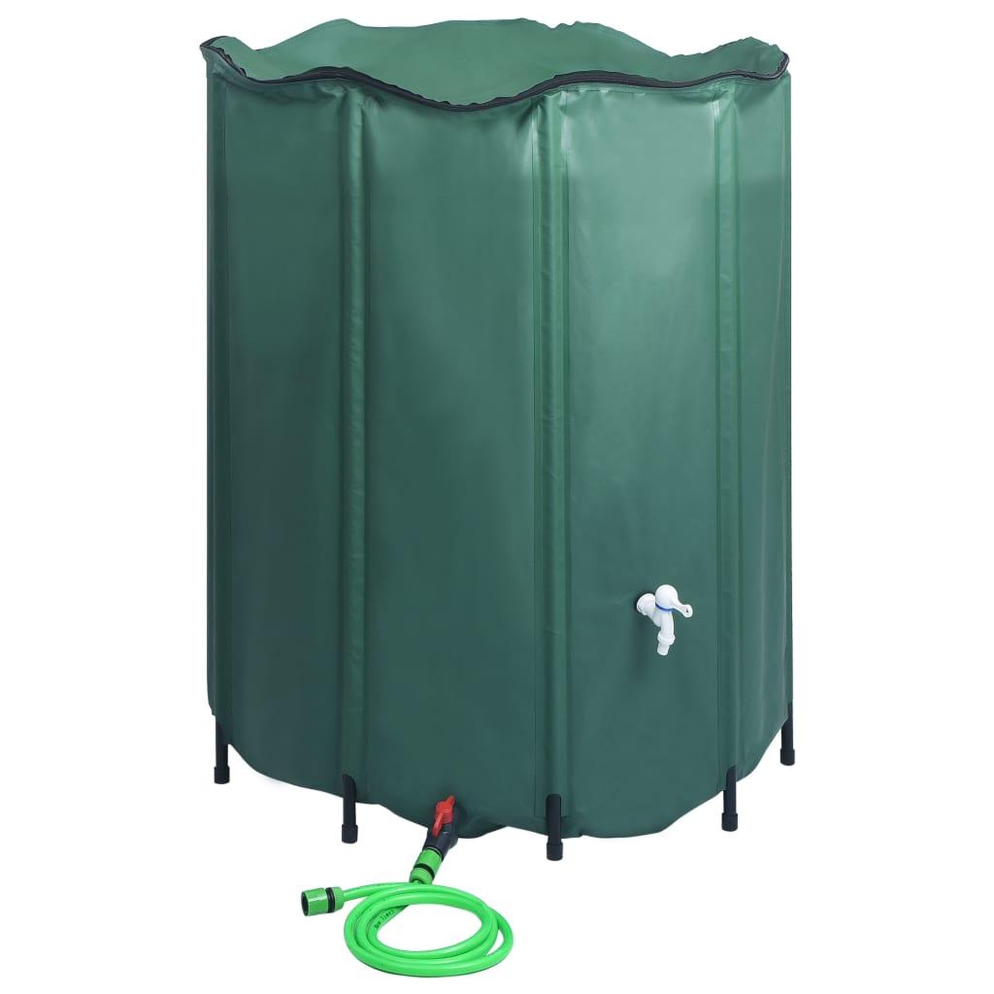 Voir la diapositive 3 : VIDAXL Reservoir pliable d'eau de pluie avec robinet 1000 L