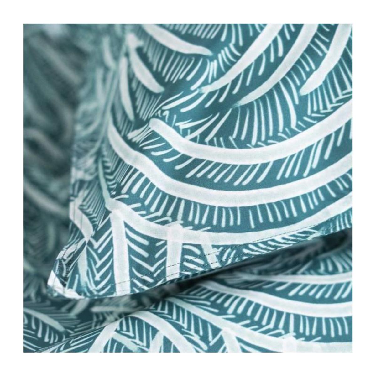 Today Parure de lit 220x240 cm TODAY Sunshine 11.46 - 2 personnes - 100% Coton imprimé bleu