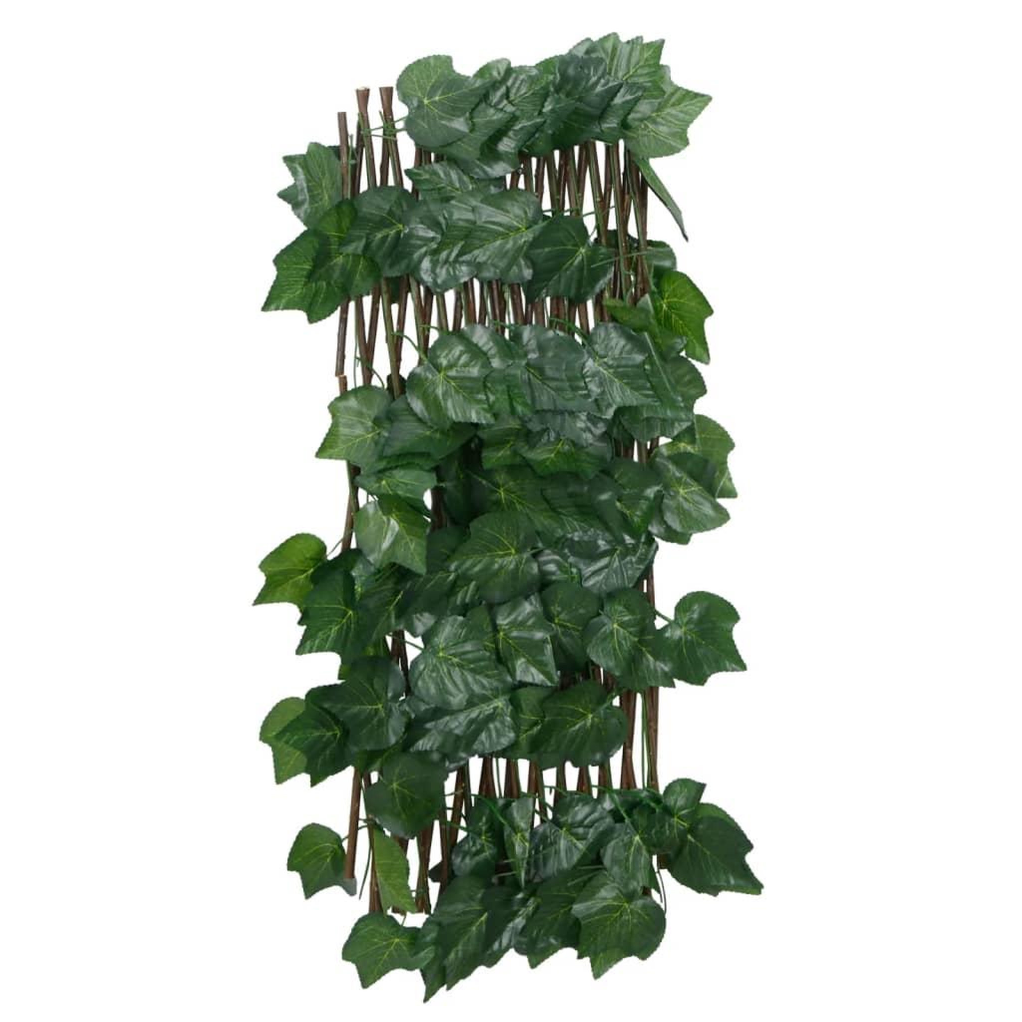 Voir la diapositive 4 : VIDAXL vidaXL Treillis de feuille de vigne artificiel extensible 190x60 cm