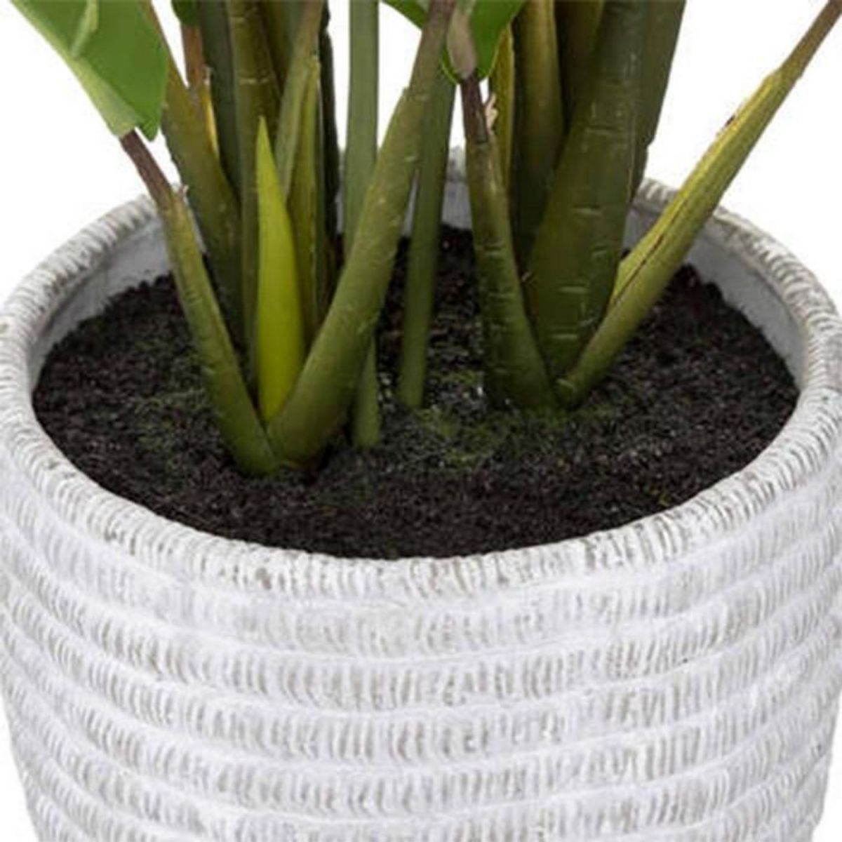 ATMOSPHERA Plante Artificielle  Lys de la Paix  54cm Vert & Blanc