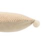 Voir la diapositive 3 : Paris Prix Coussin Déco à Pompons  Ulysse  45x45cm Beige