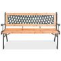 Voir la diapositive 2 : VIDAXL Banc de jardin 122 cm Bois