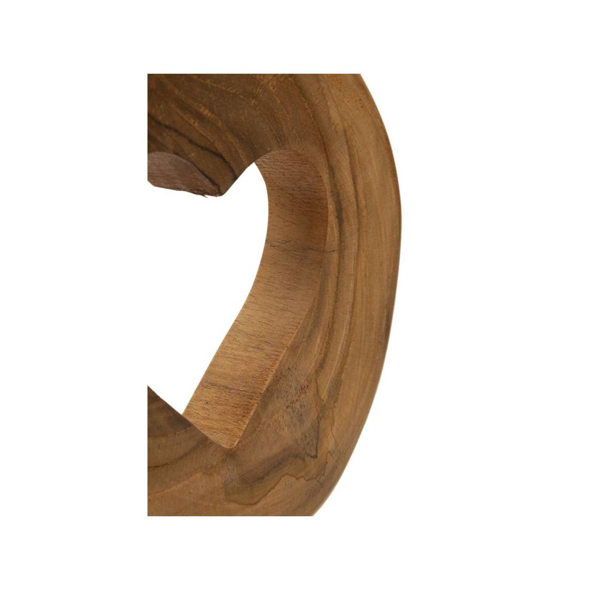 Voir la diapositive 5 : Paris Prix Objet déco cœur en teck  hasi  28cm naturel