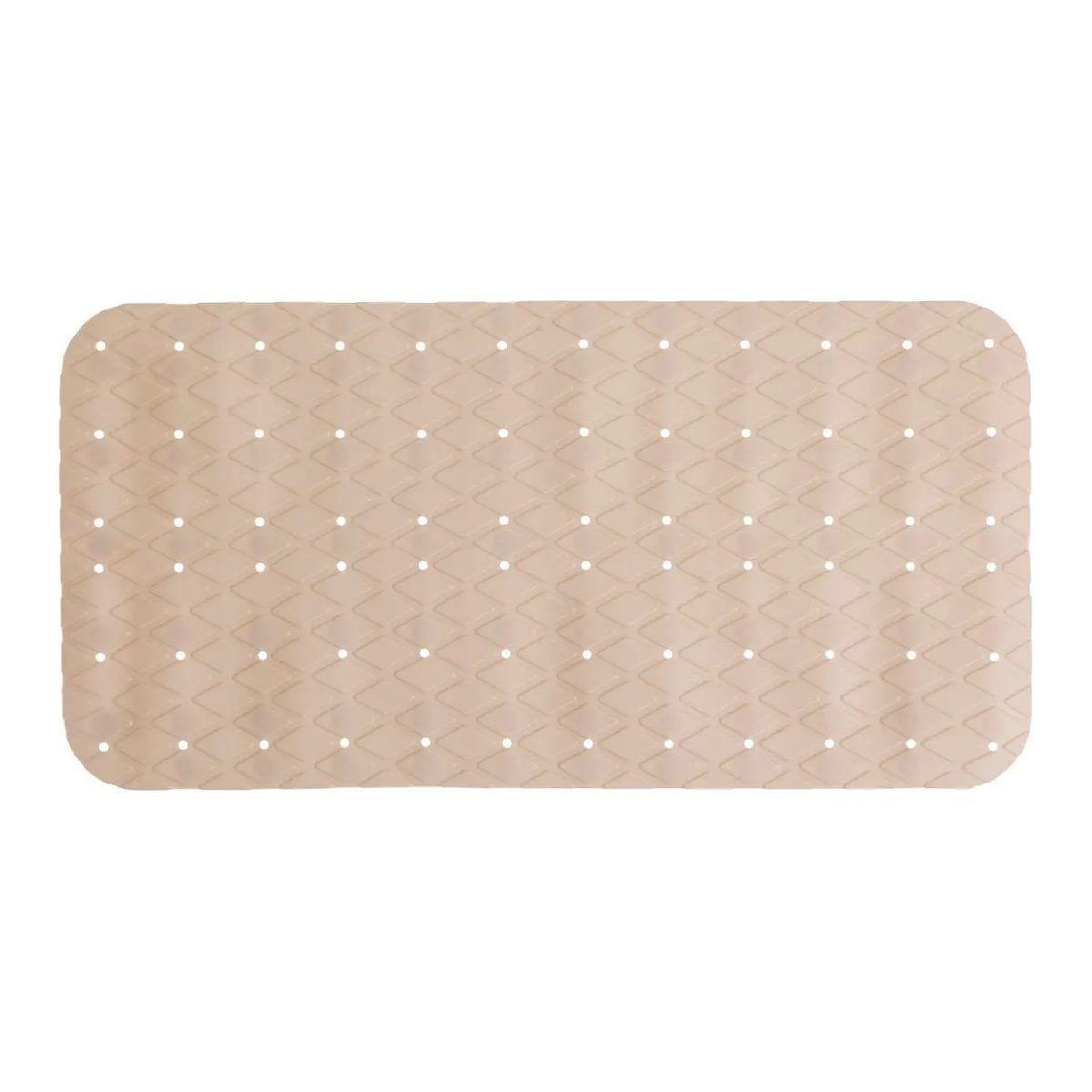 Voir la diapositive 1 : FIVE Fond de Bain PVC  Diamond  35x70cm Beige Lin