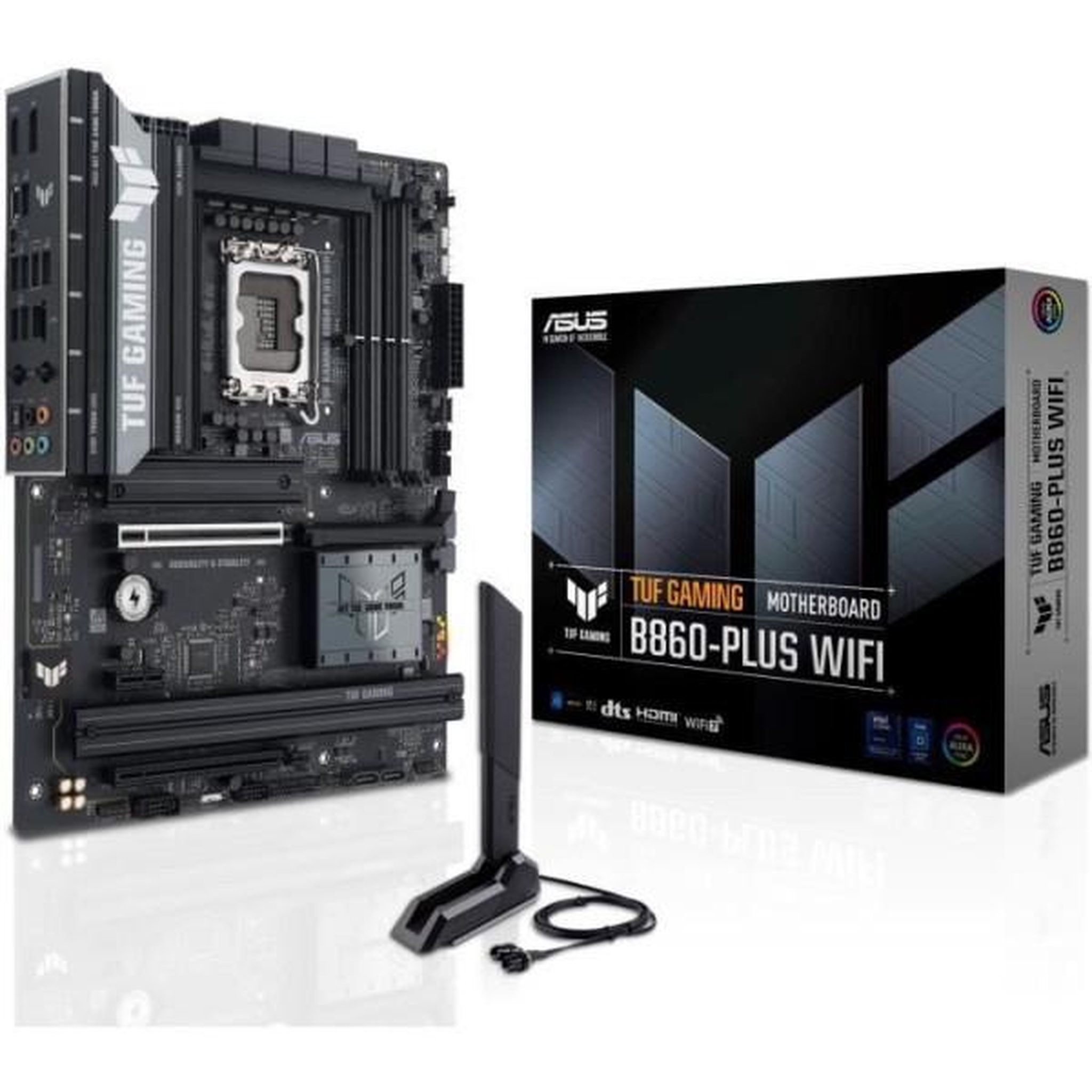 ASUS Carte mere - ASUS - TUF GAMING B860-PLUS WIFI - Intel B860 LGA 1851 (Socket V1) ATX